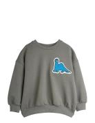 Mini Rodini Dino Patch Sweater Grå