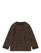 FUB Baby High Neck Crew Brun