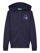 United Colors Of Benetton Jacket W/Hood L/S Marinblå
