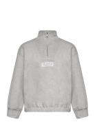 The New Tnpax Os Melange Sweatshirt Grå