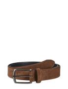Howard London Suede Leather Belt Zack Brun