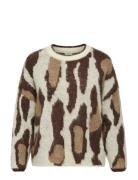 ONLY Carmakoma Caredelie Life Ls Jq O-Neck Knt Beige