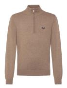 Lexington Clothing Freddy Half-Zip Sweater Beige