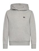 Lexington Clothing Lucas Organic Cotton Logo Hoodie Beige