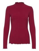 Mads Nørgaard 5X5 Stripe Trutte Tee Ls Röd