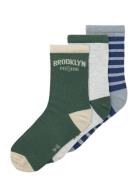 Name It Nkmnols 3P Sock Grön