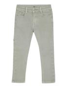 Daily 7 Coloured Pants Straight Fit Khaki Green