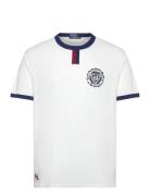 Polo Ralph Lauren Standard Fit Jersey Graphic T-Shirt Vit