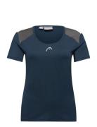 Head Club 22 Tech T-Shirt Women Marinblå