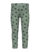 Name It Nmfdavina Sweat Fleece Legging Bru Noos Grön