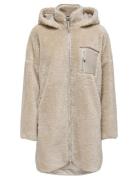 ONLY Onlsascha Sherpa Jacket Life Otw Noos Beige