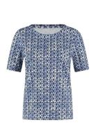 Gerry Weber T-Shirt 1/2 Sleeve Marinblå