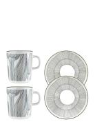 Marimekko Home Kukat Puhkeavat Breakfastset 4 Vit