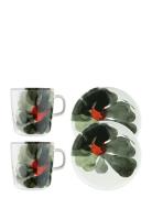 Marimekko Home Valssi Breakfast Set 4 Pcs Grön