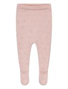 Mango Knitted Leggings Rosa