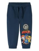 Name It Nmmsteffen Paw Nreg Swe Pants Bru Cplg Marinblå
