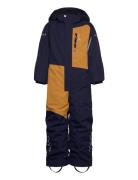 ISBJÖRN Of Sweden Halfpipe Winter Jumpsuit Kids Marinblå