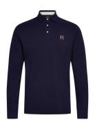 Hackett London Heritage H Polo Ls Marinblå