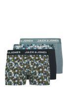 Jack & J S Jacethan Trunks 3 Pack Jnr Marinblå