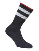 Alpacasocks&Co Merino Casual Stripes 2-Pack Marinblå