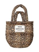 Mads Nørgaard Light Ripstop Pillow Aop Bag Brun