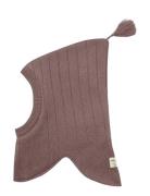 MINI A TURE Matjuel Fleece Lined Hood. Rws Lila