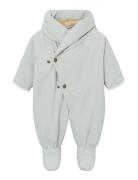 MINI A TURE Matfianna Fleece Lined Winter Pramsuit. Grs Grå