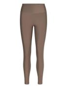 Casall Graphic High Waist Tights Khaki Green