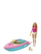 Barbie Doll And Boat With Puppy And Accessories, Floats In Water, For ...