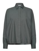 Ahlvar Gallery Gigi Oxford Shirt Khaki Green