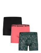 Björn Borg Cotton Stretch Boxer 3P Multi/patterned
