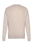 J. Lindeberg Kino Merino Crew Beige