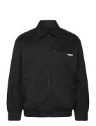 Calvin Klein Jeans A- Ls Cotton Fz Blouson Jacket Svart