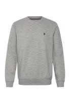 U.S. Polo Assn. Tais Reg Cot Pe Uspa M Sweat Grå