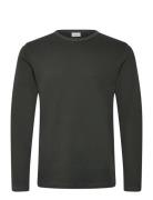 Lindbergh Basic O-Neck Tee L/S Grå