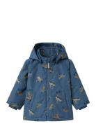 Name It Nmmmax Pa Jacket Aop Noos Blå