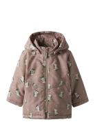 Name It Nmfmaxi Pa Jacket Aop Noos Rosa