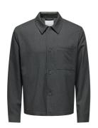ONLY & SONS Onsmiro Tailored Reg 0346 Overshirt Frml Grå