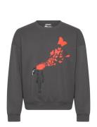 ONLY & SONS Onsbanksy Vtg Crew Neck Vd Grå
