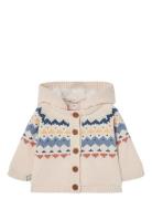 Boboli Knitwear Jacket For Baby Kräm