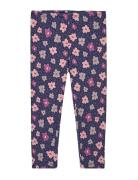 Boboli Stretch Knit Leggings Marinblå