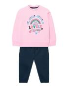 Boboli Set Fleece Rosa