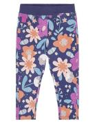 Boboli Fleece Trousers Floral Lila