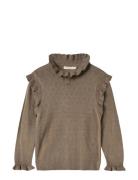 Fliink Fame Ls Blouse Khaki Green
