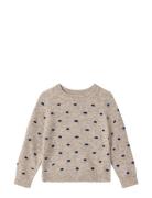 Fliink Star Polka Pullover Beige