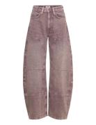 Monki Hw Cocoon Jeans Rosa
