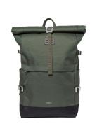 SANDQVIST Icon Rolltop Backpack L Khaki Green