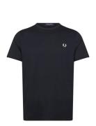 Fred Perry Crew Neck T-Shirt Svart