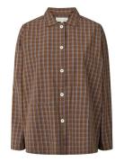 STUDIO FEDER Malou Shirt - Poplin Brun