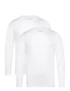 Björn Borg Core Slim Long Sleeve T-Shirt 2P Vit